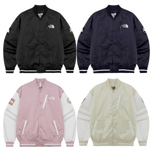 HE&SHE yKiz m[XtFCX THE NORTH FACE KOREA vC[o[VeBWPbg PLAYER VARSITY JACKET jZbNX Y fB[X AEghA AE^[ Xg[g JWA _EW