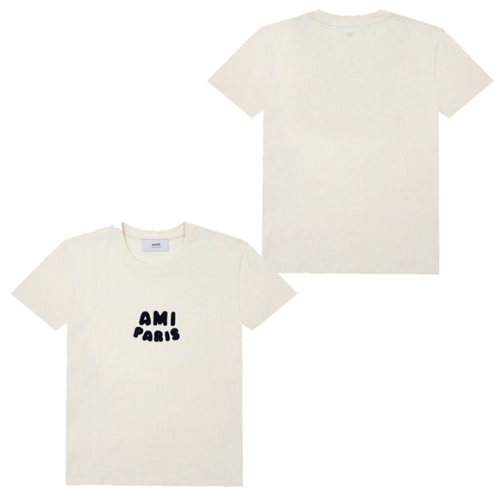 楽天市場】AMI PARIS アミパリス 正規品 クロシェー半袖Tシャツ 