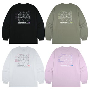 �m�[�X�t�F�C�X THE NORTH FACE KOREA �y���K�i�z 26SS �W�I�h���������E���hT�V���c GEODOME L/S R/TEE ���j�Z�b�N�X �����Y ���f�B�[�X �J�W���A�� �J�b�g�\�[ WHITE LABEL �z���C�g���[�x�� �m�[�X�t�F�C