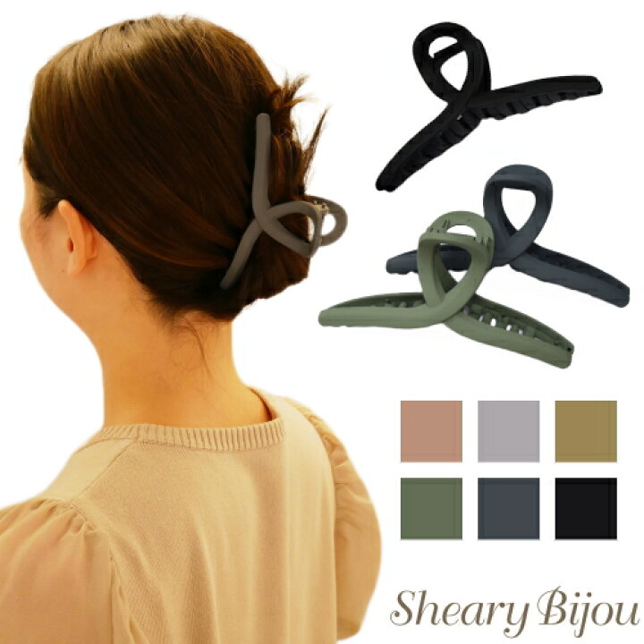 楽天市場】バンスクリップ レディース ヘアアクセサリー ブラウン モカ 