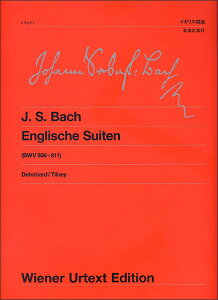 �y�� �o�b�n/�C�M���X�g�� BWV806-811(400600/�E�B�[�����T�� 60)