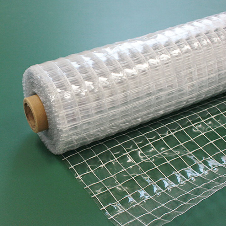 楽天市場】ビニールシート 透明糸入り0.15mm厚 2050mm巾×50m乱巻 原反 