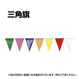 三角旗 巾22cm 高さ31cm 間隔19cm 全長10m 店舗・展示会用 ターポリン素材 屋外・屋内両用 簡単取り付け カラフルなデザインで装飾効果抜群 学園祭などにも最適！ イベント装飾 ガーランド タペストリー 集客アイテムとしても◎【レビューで500円OFFクーポンプレゼント】