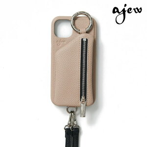 �yiPhone16/16pro�Ή��z�y���[�z �G�W���[ ajew cadenas zipphone case shoulder iPhone16pro �P�[�X �V�����_�[ �R �X�g���b�v �J�o�[ aj02-00316 �M�t�g ���
