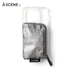 yiPhonezy[z G[V[ a scene B&C PVC clear case with Dyneema iPhone16 15 14 pro v _Cj[} NA P[X R Mtg GW[ ajew as02-036
