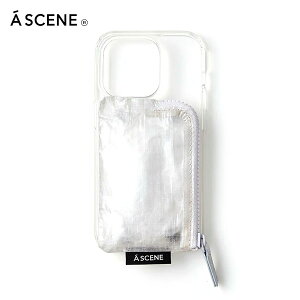yiPhonezy[z G[V[ a scene B&C PVC clear case with Dyneema iPhone16 15 14 pro v _Cj[} NA P[X R Mtg GW[ ajew as02-036