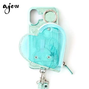 �|�C���g5�{ �y���[�z�yiPhone�Ή��z �G�W���[ ajew PVC heart planet pocket case �n�[�g �|�P�b�g iPhone17 16 15 14 pro �P�[�X �J�o�[ �X�g���b�v�t�� �R aj04-016 aj02-061 aj02-072
