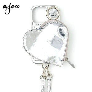 �|�C���g5�{ �y���[�z�yiPhone�Ή��z �G�W���[ ajew glow heart pocket case iPhone17 iPhone16 iPhone15 iPhone14 pro �P�[�X �J�o�[ �X�g���b�v�t�� �R �n�[�g �M�t�g aj02-066 aj02-077