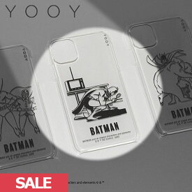 【これが500円!?驚愕の目玉商品】【即納】 【11/XR対応】YOOY ヨーイ ACCOMMODE アコモデ BATMAN COLORLESS iPhone CASE iPhone w-bm021