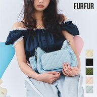ファーファー FURFUR バッグ 26秋冬 2SETナイロンキルティングムーンバッグ 一部8月下旬～9月中旬予約 シ…