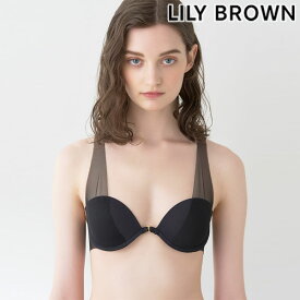 リリーブラウン LILY BROWN 24春夏 インナー シアーファンデブラ 一部9月中旬～10月上旬予約 下着 ブラ インナーウェア オケージョン llft249514