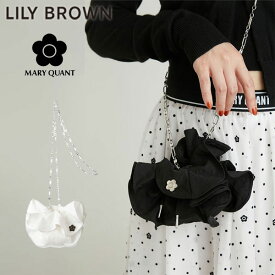 【限定P10倍】【即納】 リリーブラウン LILY BROWN 小物 23winter MARY QUANT デイジーバッグ 小物 ショルダーバッグ マイクロバッグ ギフト マリクワ コラボ 第4弾 lwgb241315 23秋冬