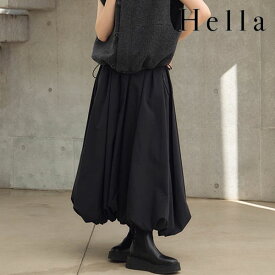 ヘラ Hella 24秋冬 CHAMBRAY BALLOON SK 9月下旬～10月中旬予約 ボトムス スカート ロング丈 バルーン h243-14