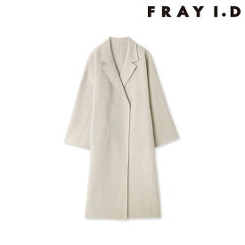 【SPRING SALE50%OFF】 【即納】 フレイアイディー FRAY I.D アウター 23winter MANTECOチェスターロングコート ロング丈 長袖 fwfc235003 23秋冬