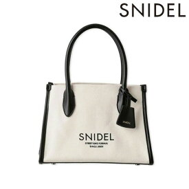 【期間限定 SALE12%OFF】 【即納】 スナイデル SNIDEL バッグ 24春夏 エコキャンバスバッグM トートバッグ ハンドバッグ swgb241626