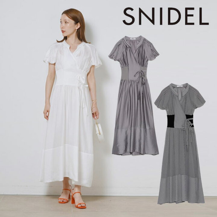 楽天市場 即納 スナイデル Snidel 22summer ウエストリブシアーオーガンワンピース レディース ワンピース ロング丈 半袖 切り替え リブニット バルーン袖 コルセット風 フレア ギャザー 光沢 スタイルアップ 個性的 モード Swfo2241 She Her シーハー 楽天市場 即納 スナイデル Snidel 22summer ウエストリブシアーオーガンワンピース レディース ワンピース ロング丈 半袖 切り替え リブニット バルーン袖 コルセット風 フレア ギャザー 光沢 スタイルアップ 個性的 モード Swfo2241 She Her シーハー