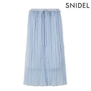 �y�V���������Z�[��50%OFF�z�y���[�z �X�i�C�f�� SNIDEL �{�g���X ���b�V���[�v���[�c���C���[�h�X�J�[�g �����O�� swfs252042