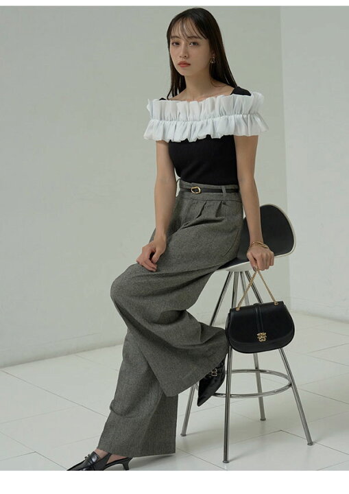 楽天市場】【SALE50%OFF】【即納】 スナイデル SNIDEL トップス 24春夏 