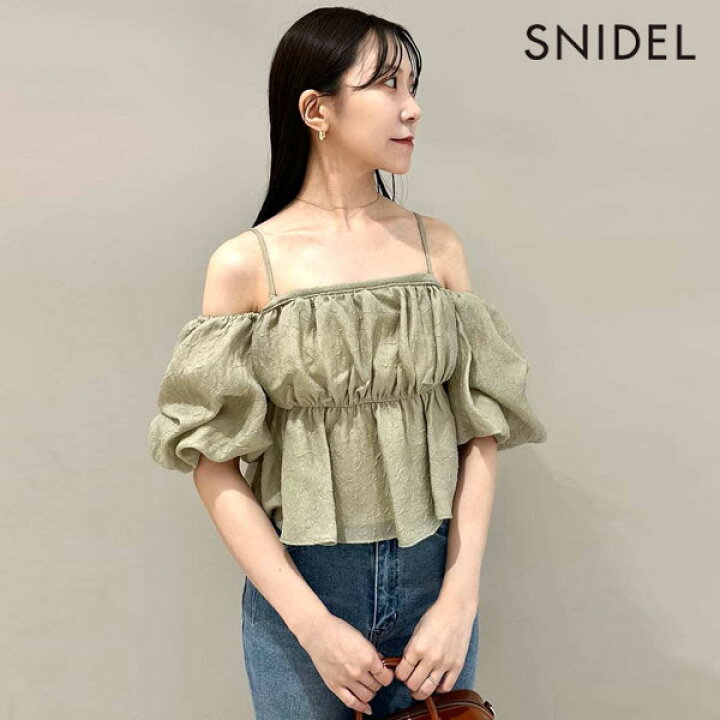 楽天市場】【SALE50%OFF】【即納】 スナイデル SNIDEL トップス