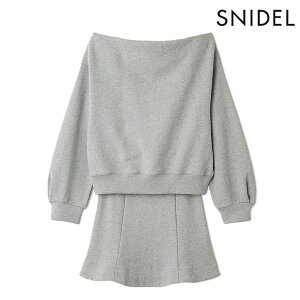 �y�V���������Z�[��50%OFF�z�y���[�z �X�i�C�f�� SNIDEL �Z�b�g�A�b�v Sustainable�I�t�V�����X�E�F�b�g�~�j�Z�b�g ���� �~�j�� �X�J�[�g swco255082
