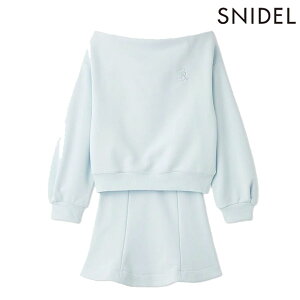�ySALE50%OFF�z�y���[�z �X�i�C�f�� SNIDEL �Z�b�g�A�b�v Sustainable�I�t�V�����X�E�F�b�g�~�j�Z�b�g ���� �~�j�� �X�J�[�g swco255082