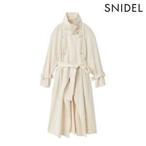 �y�V���������Z�[��10%OFF�z�y���[�z�X�i�C�f�� SNIDEL �A�E�^�[ Sustainable�X�g�[���O���X�g�����` ���� �����O�� �g�����`�R�[�g swfc261056