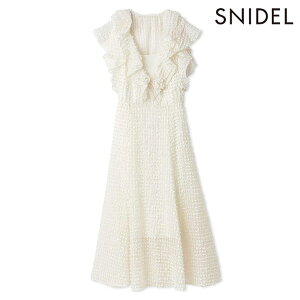 �y�V���������Z�[��10%OFF�z �y���[�z �X�i�C�f�� SNIDEL �����s�[�X �t�@�u���b�N�t�����h���X �m�[�X���[�u �}�L�V�� �t���A swfo261151