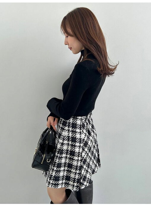 SALE50 OFF 即納 スナイデル SNIDEL ボトムス ロービングスカショーパン スカート ショートパンツ チェック 柄 swfp255050 SHE HER シーハー