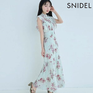 �y�V��10%OFF�z�y���[�z �X�i�C�f�� SNIDEL �����s�[�X 26�t�� Sustainable�v���[�c�v�����g�����s�[�X �m�[�X���[�u �}�L�V�� �ԕ� swfo261103
