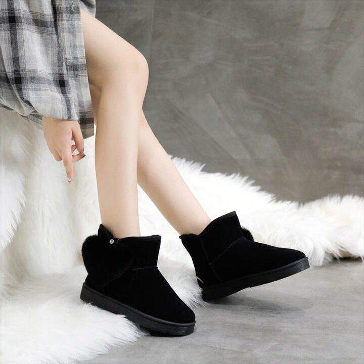 楽天市場 3点選べる 7999円福袋 22 全品送料無料 ムートンブーツ レディース ショートブーツ 防寒 暖かい 裏起毛 ボアブーツ ファー ブーツ ローヒール フラットヒール 大人 上品 きれいめ 可愛い トレンド 新作 黒 ブラウン グレー あす楽 韓国ファッション