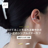 【アフターSALE！1点5%OFF！2点なら25%！3点30％】 イヤーカフ 金属アレルギー アンカー チェーン イヤカ…