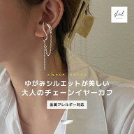 【アフターSALE！1点5%OFF！2点なら25%！3点30％】 イヤーカフ 金属アレルギー イヤカフ イヤリング レイ…
