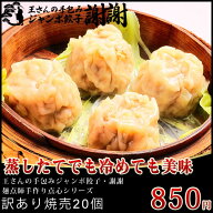 【同梱専用・単品購入不可】手作り焼売20個｜中華点心｜国産素材｜冷凍食品｜家庭用｜簡単調理｜東京発送…
