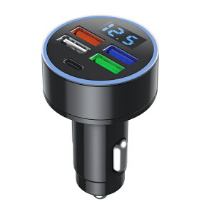 y22W 5|[gzԍڏ[d USB-C & USB VK[\Pbg PD 22W+QC3.0|[g yʉ}[d dv LED\ J[pi 12V-24VԑΉ iPhone 15/14/13/12/11/X/8 MacBook ^ubgȂǂɑΉ