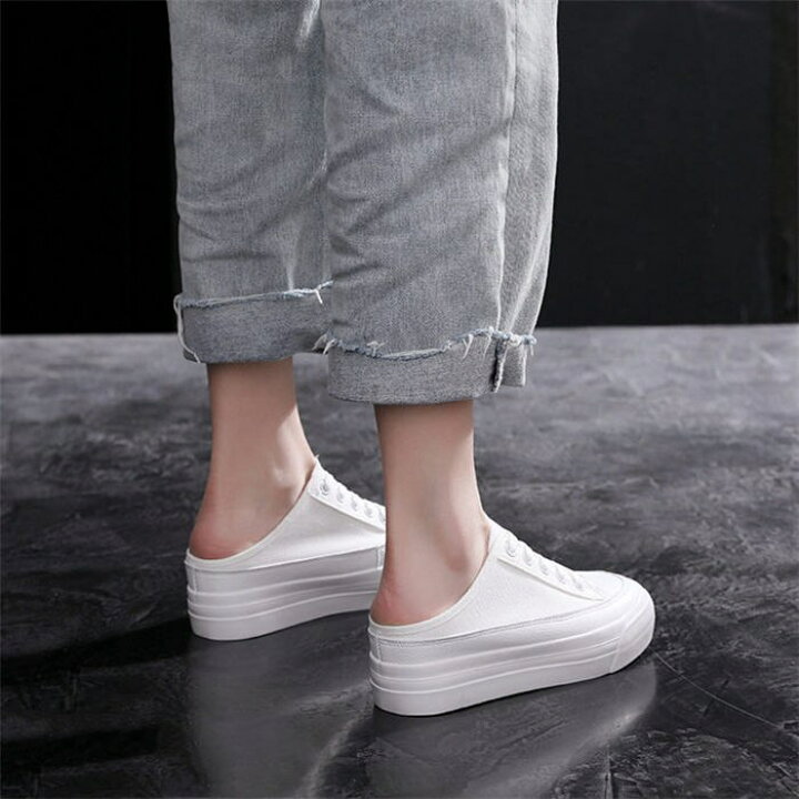 楽天市場 スニーカー レディース スリッポン キャンバスシューズ ローカット サボ 身長up 厚底 春夏秋 シューズ 靴 厚底靴 白スニーカー キャンバス 歩きやすい カジュアル 通勤 通学 ファッション おしゃれ 身長アップ ブラック ホワイト カーキ 履きやすい レディース 楽天市場 スニーカー レディース スリッポン キャンバスシューズ ローカット サボ 身長up 厚底 春夏秋 シューズ 靴 厚底靴 白スニーカー キャンバス 歩きやすい カジュアル 通勤 通学 ファッション おしゃれ 身長アップ ブラック ホワイト カーキ 履きやすい レディース