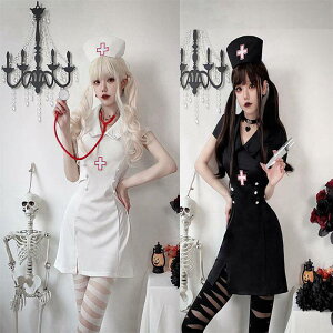 ナース服 レディース ハロウィン 衣装 コスプレ 仮装 ハロウィン衣装 ナース 制服 看護婦 医者 女医 看護師 白衣 セクシー コスチューム ハロウィン仮装 コスプレ衣装 ミニスカ ワンピース