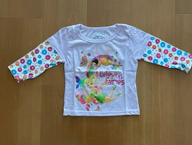 ☆USA直輸入品　ディズニーティンカーベル ガールズ長袖Tシャツ☆