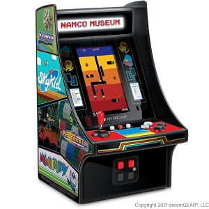 }CA[P[h~jvC[10 DGUNL-3226 My Arcade Mini Player 10 Inch Arcade Machine: 20 Built In Games, Fully Playable, Pac-Man, Galaga, Mappy and More, 4.25 Inch Color Display, Speakers, Volume Controls, Headphone Jack, Micro USB Powered