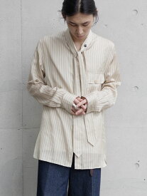 【22AW新作】BED J.W. FORD | ベッドフォード // "STRIPE TIE SHIRTS" ＜シャツ＞