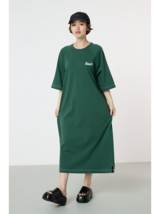 楽天市場】【SALE／10%OFF】ラグランカラーステッチワンピース RODEO 