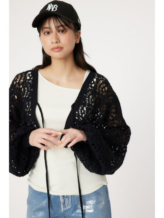 楽天市場】クロシェニットボレロ RODEO CROWNS WIDE BOWL ロデオ  