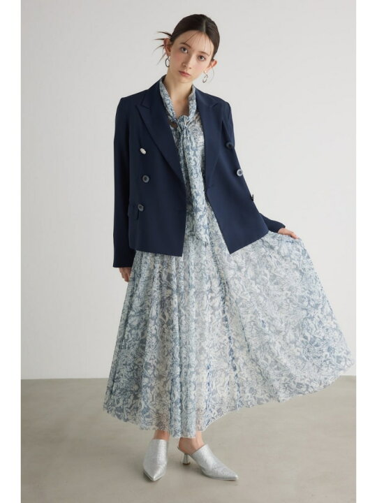 楽天市場】【SALE／50%OFF】コンパクトテーラードJK rienda リエンダ 