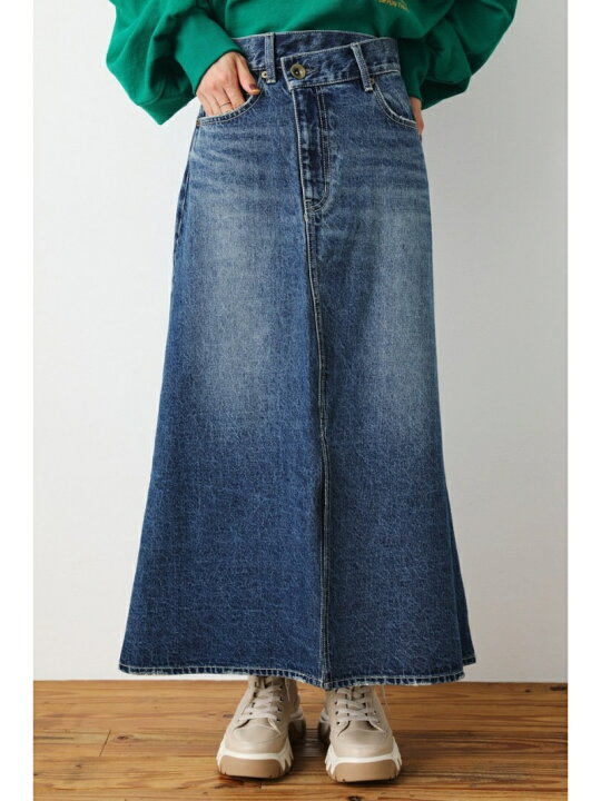 楽天市場】【SALE／30%OFF】フロントスリットデニムスカート RODEO  