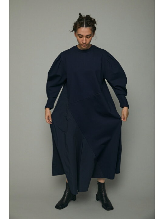 楽天市場】【SALE／10%OFF】Switching long dress HeRIN.CYE ヘリン  