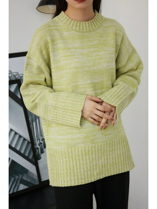 楽天市場】【SALE／60%OFF】ミックスヤーンニットトップス AZUL BY 