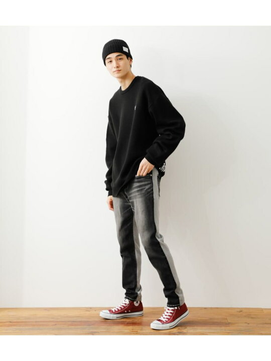 楽天市場】【SALE／50%OFF】メンズデニムコンビテーパードパンツ RODEO  