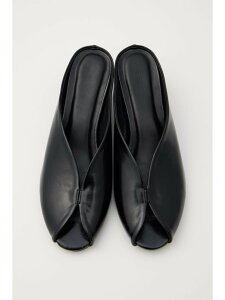 �ySALE�^50%OFF�zOPEN TOE SQUARE HEEL �~���[�� MOUSSY �}�E�W�[ �V���[�Y�E�C �T���_�� �u���b�N�yRBA_E�z�y���������z[Rakuten Fashion]