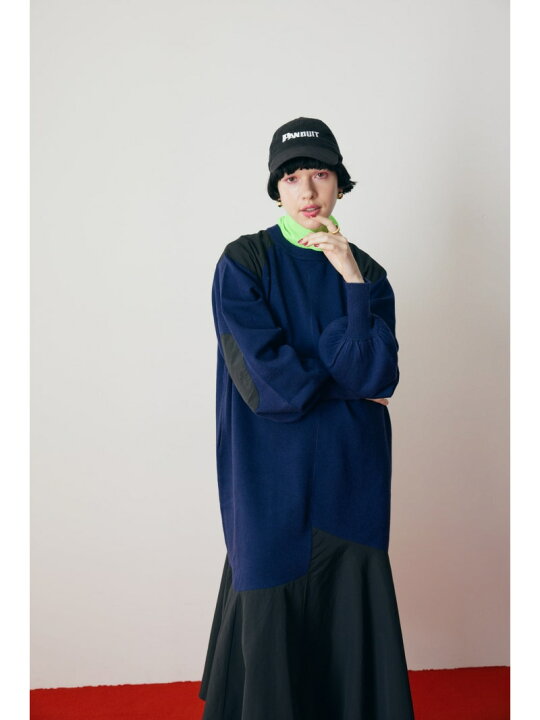楽天市場】Elbow patch knit one-piece HeRIN.CYE ヘリンドットサイ 