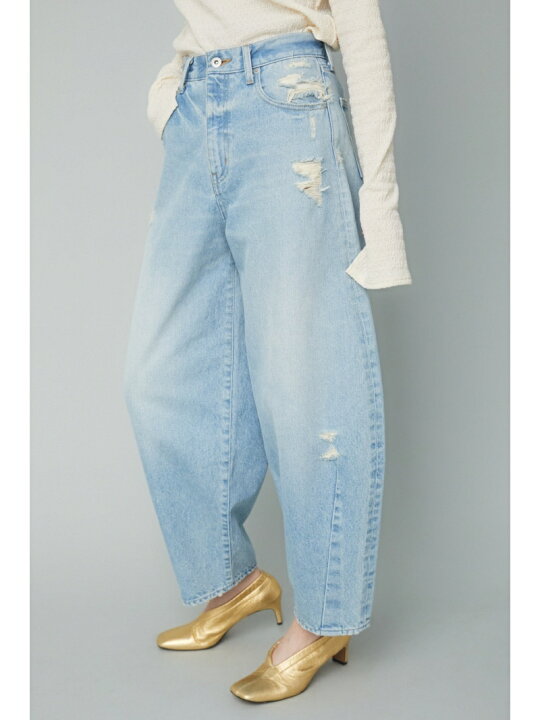 楽天市場】Cocoon denim pants HeRIN.CYE ヘリンドットサイ パンツ 