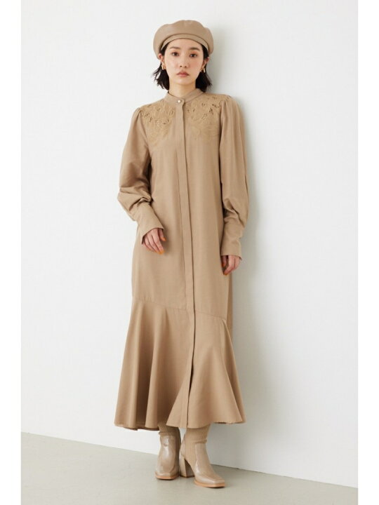 楽天市場】【SALE／50%OFF】カットワークカラーシャツOP rienda  